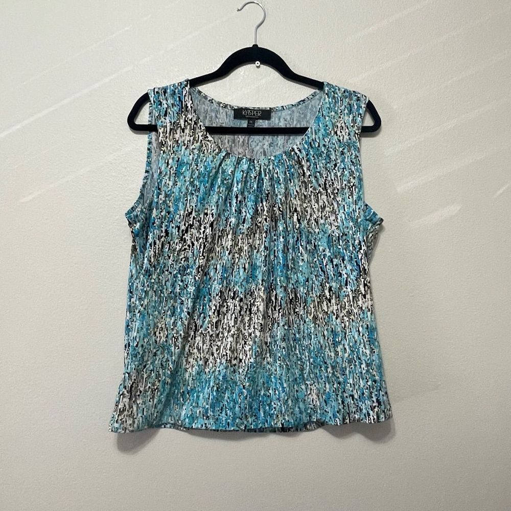 Kasper Petite Large Sleeveless Top